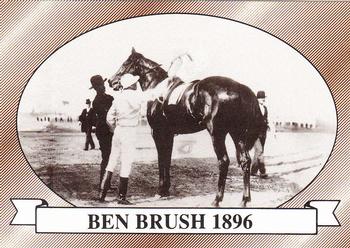 1991 Horse Star Kentucky Derby #22 Ben Brush Front